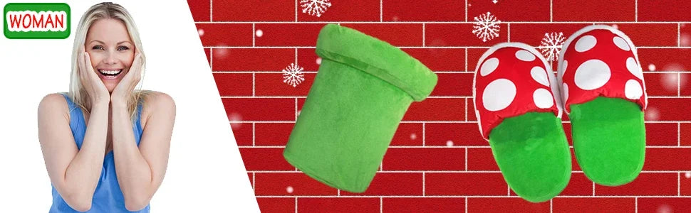 With Kisses™ - Super Mario Slipper Collection