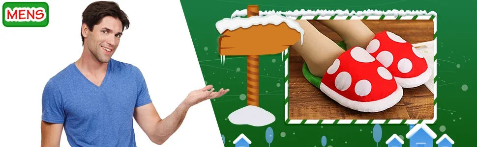 With Kisses™ - Super Mario Slipper Collection